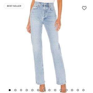 NWOT AGOLDE Lana Straight